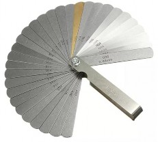 Figure 1 13 Flat feeler gauge Figure 1 14 Taper feeler gauge 8 Compression gauges You use 10