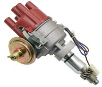 Figure 3 5 A typical distributor Figure 3 4 A set of breaker point The tiny space created between 6