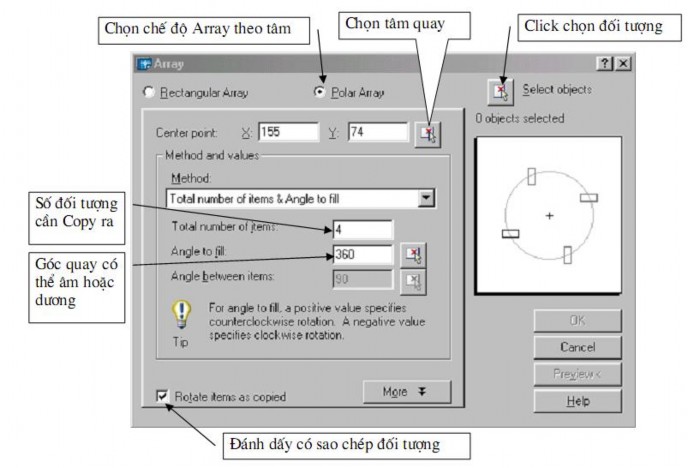 4 7 Vẽ mặt cắt bằng lệnh Hatch H hoặc BHatch Menu bar Nhập lệnh Toolbar Draw Hatch 3