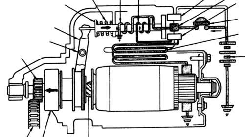 chính điện cực khóa điện cực chính khóa cuộn cảm ắc quy cuộn ứng rô to 1