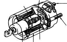 lõi sắt cuộn giữ cực khóa cuộn kéo a Rơ le điện từ liên kết với máy khởi 3