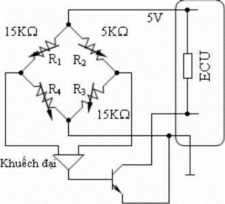 Hình 7 10 Cảm biến áp suất không khí nạp 2 2 6 Bộ cảm biến vị trí bướm ga a 2