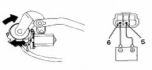 a Nối bình với chân số 5 và bình với chân số 6 kiểm tra môtơ quay cùng chiều 10