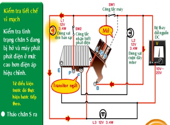 Hình 1 33 Khi mất điện tại chân S B CÂU HỎI ÔN TẬP VÀ BÀI TẬP THỰC HÀNH‌ 1 10