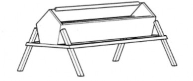 18 Máng ăn của gà Nguyên liệu làm độn chuồng nguyên liệu làm lớp độn 3