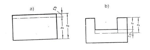 Hình 4 1 Lượng dư gia công Mặt ngoài Hình a Mặt trong Hình b 3 2 2 Lượng dư tổng 1