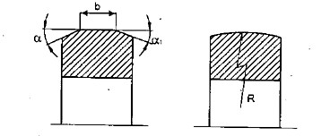 Hình 7 8 Hình dạng bề mặt làm việc của con lăn 2 4 Phay thô mặt ngoài Phay thô 3