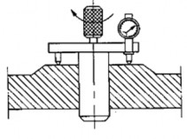 Hình 8 17 sơ đồ kiểm tra độ vuông góc giữa tâm lỗ và mặt đẩu Hình 8 18 13