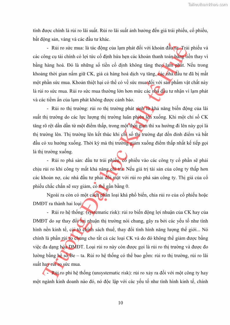 Khóa luận tốt nghiệp tài chính ngân hàng Phân tích cổ phiếu VCB của Ngân hàng TMCP Ngoại Thương Việt Nam - 2 Trang 21