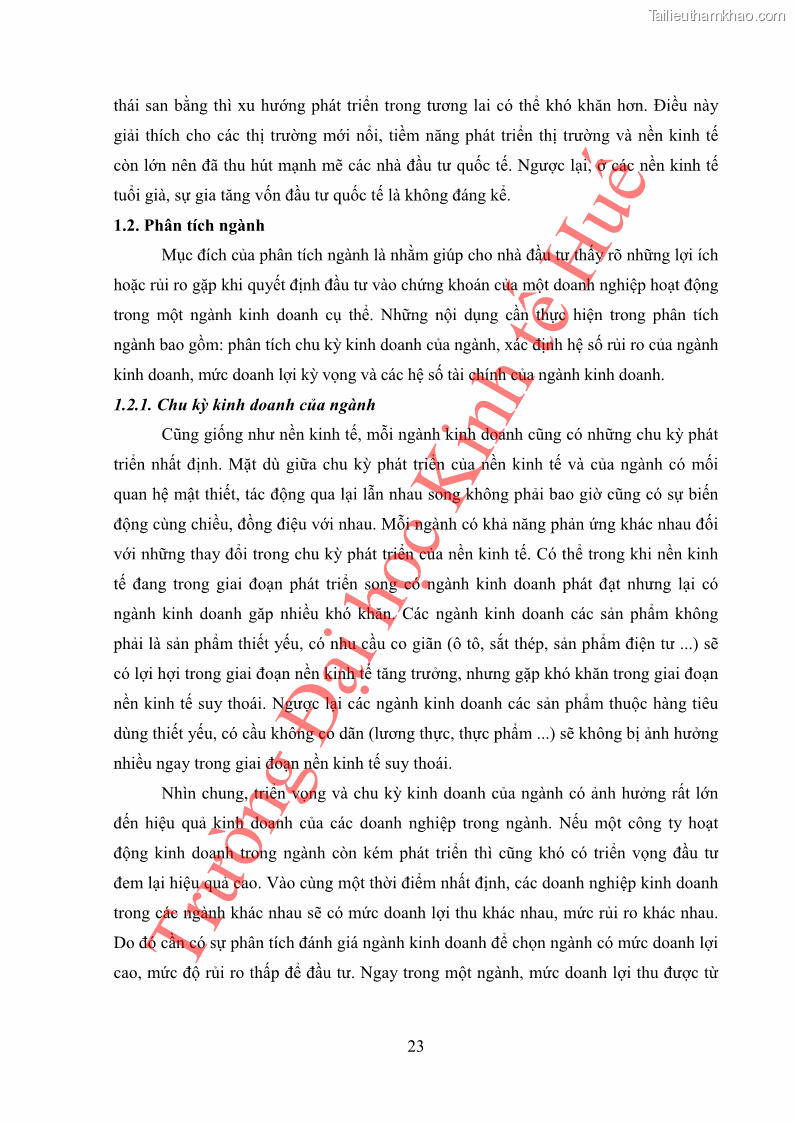 Khóa luận tốt nghiệp tài chính ngân hàng Phân tích cổ phiếu VCB của Ngân hàng TMCP Ngoại Thương Việt Nam - 3 Trang 34