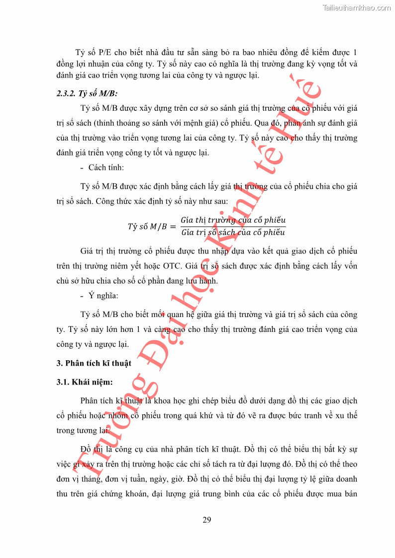 Khóa luận tốt nghiệp tài chính ngân hàng Phân tích cổ phiếu VCB của Ngân hàng TMCP Ngoại Thương Việt Nam - 4 Trang 40
