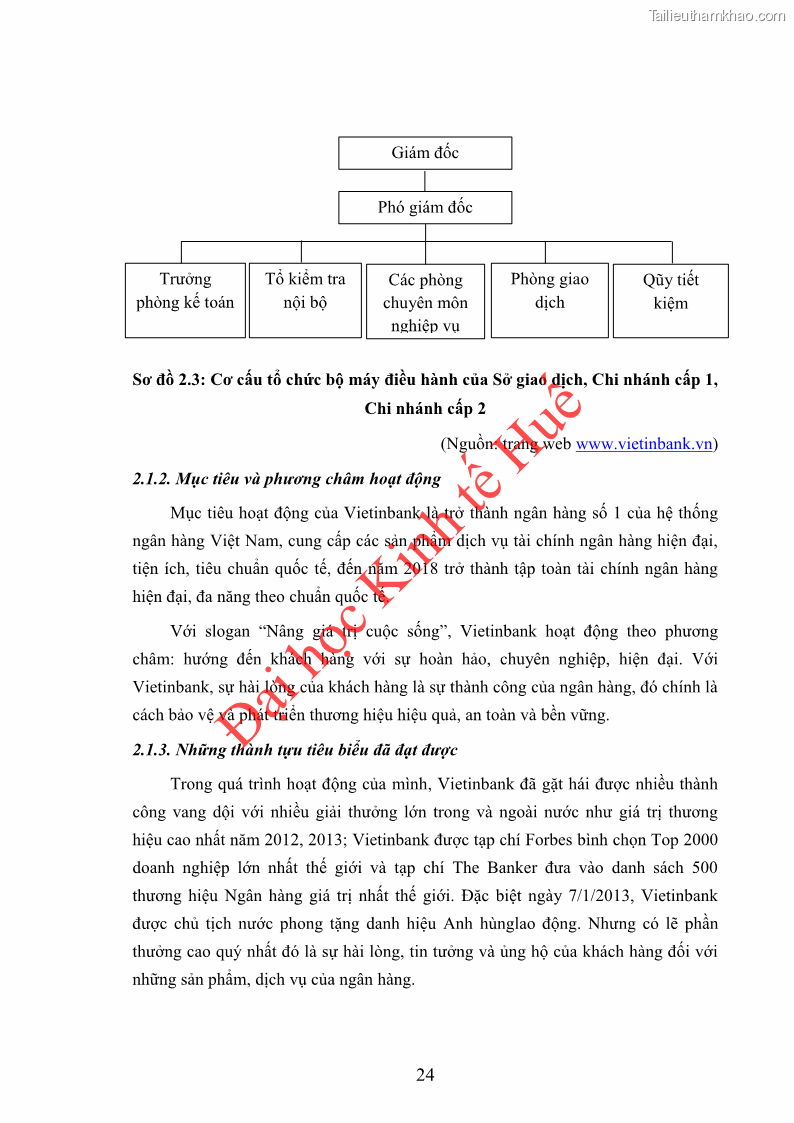 Khóa luận tốt nghiệp Ứng dụng mô hình tái định giá để đo lường rủi ro lãi suất tại Ngân hàng TMCP Công thương Việt Nam - Vietinbank - 3 Trang 34
