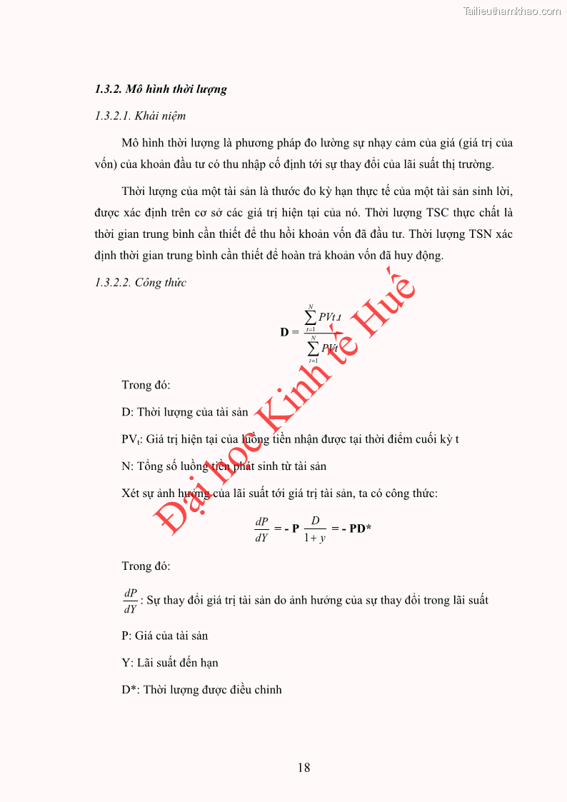 Khóa luận tốt nghiệp Ứng dụng mô hình tái định giá để đo lường rủi ro lãi suất tại Ngân hàng TMCP Công thương Việt Nam - Vietinbank - 3 Trang 28