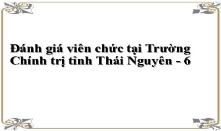 Những Yêu Cầu Cơ Bản Đối Với Giảng Viên Trường Chính Trị Cấp Tỉnh Trong Giai Đoạn Hiện