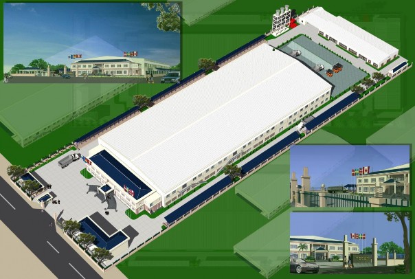 Nhà máy may Thái Bình Tổ hợp Siêu thị và chung cư 18 tầng Bồ 71 Tổ hợp chung 1