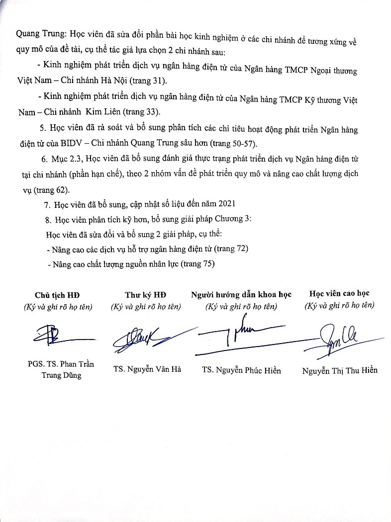 Của ngân hàng trong tương lai Xin chân thành cảm ơn sự giúp đỡ của Anh chị 3