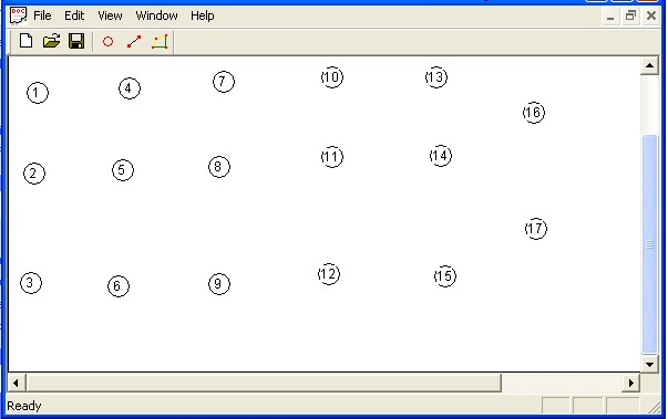 2 Click vào biểu tượng THEM CANH để nối các cạnh lại với nhau 3 Click vào biểu 3