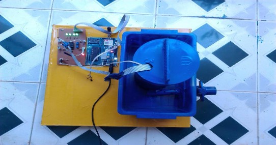 Hình 4 1 Hệ thống được cấp nguồn và sẵng sàng hoạt động Sau khi cấp nguồn 1