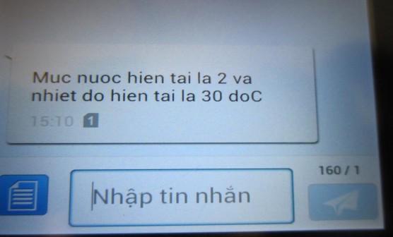Hình 4 6 Tin nhắn đã được gửi tới điện thoại Hình 4 7 Cảm biến thứ ba 6