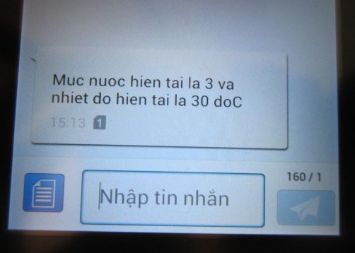 Hình 4 8 Tin nhắn đã được gửi tới điện thoại Hình 4 9 Cảm biến thứ tư 8