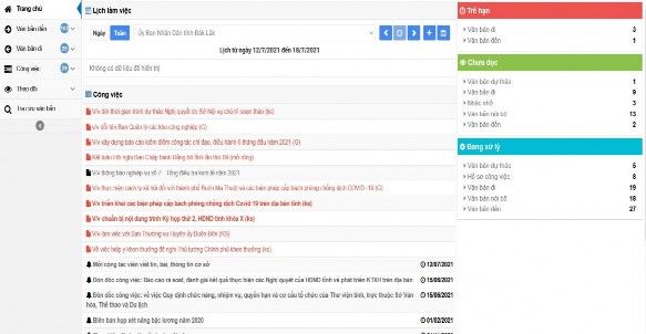 Hình 2 1 Giao diện Phần mềm quản lý văn bản và điều hành iDesk Nguồn http qlvb 1
