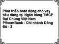 Phát triển hoạt động cho vay tiêu dùng tại Ngân hàng TMCP Đại Chúng Việt Nam PVcomBank - Chi nhánh Đông Đô - 2