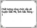 Chất lượng công chức cấp xã huyện Đắk Mil, tỉnh Đắc Nông - 1
