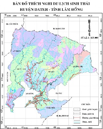  Đánh giá tiềm năng du lịch sinh thái huyện Đạ Tẻh Từ kết quả đánh giá 1