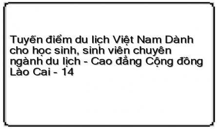 Một Số Tuyến Và Chương Trình Du Lịch Trong Tp. Hồ Chí Minh