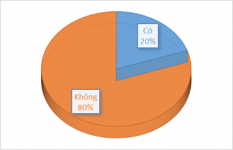 Biểu đồ 3 13 Tỷ lệ các hộ gia đình có làm nghề phụ Nguồn Kết quả điều 2