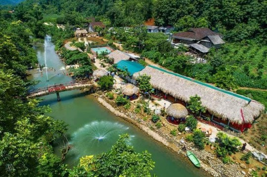 Khu du lịch sinh thái Suối Mỏ Mắm xã Chiến Thắng Khu du lịch sinh thái vường 6