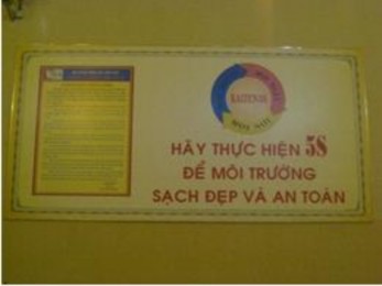 Hình 3 5 Các khẩu hiệu thực hiện 5S cần đặt các phòng ban tại công ty TNHH MTV 15