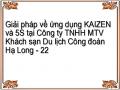 Giải pháp về ứng dụng KAIZEN và 5S tại Công ty TNHH MTV Khách sạn Du lịch Công đoàn Hạ Long - 22