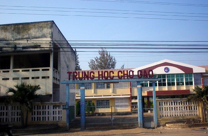 Trường THPT Chợ Gạo Trường đạt chuẩn quốc gia năm 2008 Nguồn Ảnh chụp 5