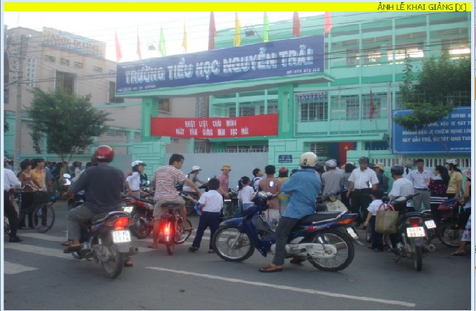 Trường Tiểu học Nguyễn Trãi Phường 5 TP Mỹ Tho Nguồn Ảnh chụp thực tế 8