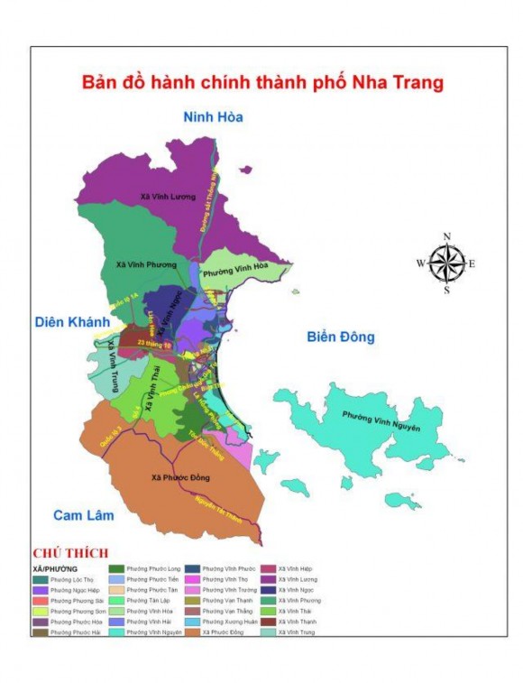 Hình 1 Bản đồ hành chính Nha Trang Hình 2 Bản đồ du lịch Nha Trang Phụ lục 5 1