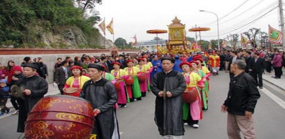Lễ hội Đền Cửa Ông diễn ra long trọng Di tích lịch sử Đền Cửa Ông đã 3
