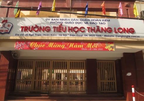 Hình 5 Trường tiểu học Thăng Long ngày nay số 20 phố Ngõ Trạm Hoàn Kiếm Hà 5