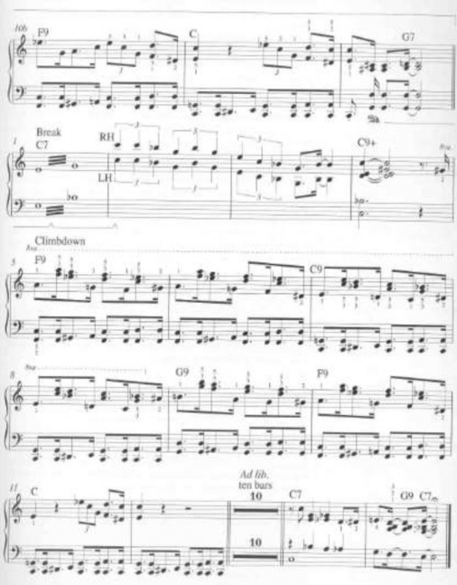 Hình ảnh minh họa 98 Phụ lục 1 Một số bài tập thực hành nhạc Blues 1 1 1 2 1 3 9