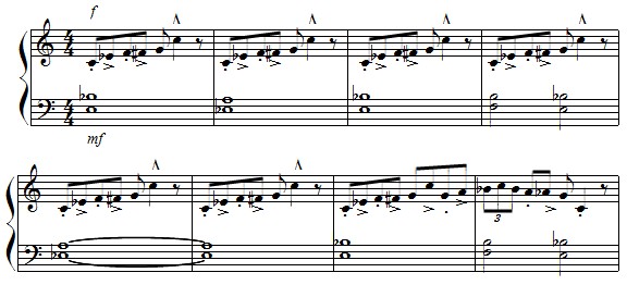 Như vậy để xử lý tốt các âm hình đảo phách nghịch phách theo phong cách blues 9