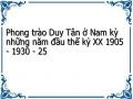 Phong trào Duy Tân ở Nam kỳ những năm đầu thế kỷ XX 1905 - 1930 - 25