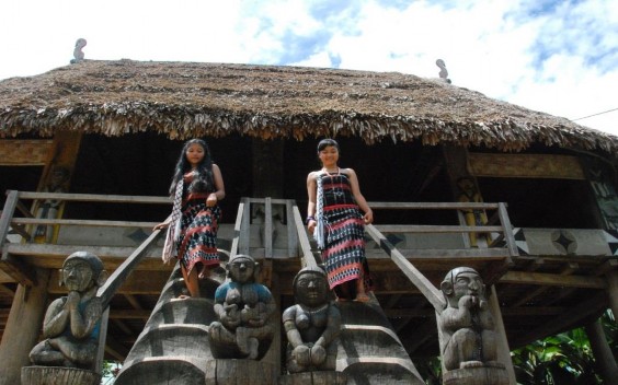 Hình ảnh Kiến trúc Gươl tộc người Cơtu Hình ảnh Thác nước APăng Hình ảnh 5