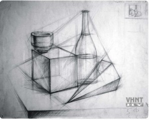 5 7 Bài vẽ khối hộp cơ bản nguồn tác giả chụp 5 8 Bài vẽ hộp cơ bản của 8