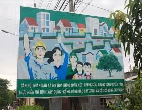 Quán nước ven đường Panô tuyên truyền chương trình vì môi trường Hình ảnh 10