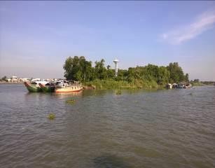 Cồn Phó Ba Rạch Rích Cổng chào Thùng rác công cộng trên đường làng Quán 7