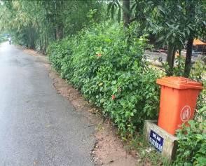 Cổng chào Thùng rác công cộng trên đường làng Quán nước ven đường Panô 9