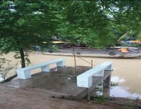 Hình ảnh du lịch sông rạch trên cù lao Ông Hổ Bơi xuồng ra bè cá Tàu đưa 22