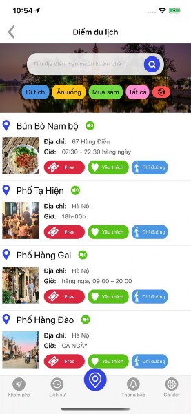  Người dùng có thể biết chính xác được các địa danh trên bản đồ và có 18