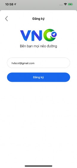  Người dùng đăng ký mới có thể đăng ký tài khoản của hệ thống Mô đun 6