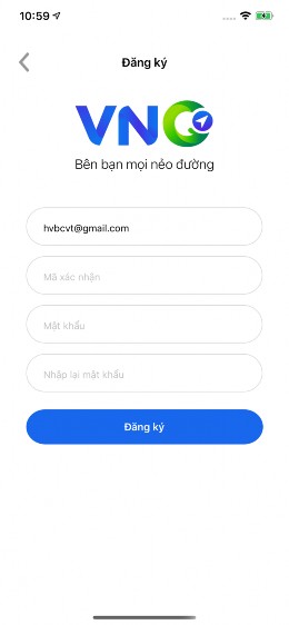  Người dùng đăng ký mới có thể đăng ký tài khoản của hệ thống Mô đun 7